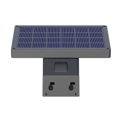 Lampy-solarne - eko9154 naświetlacz solarny z czujnikiem ruchu led 8w 1000lm 4000k milo eko-light 