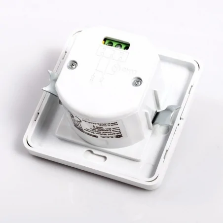 Czujniki-ruchu - czujnik ruchu pir  ścienny z wyłącznikiem 9m 160st eura md-07b7 el-home 