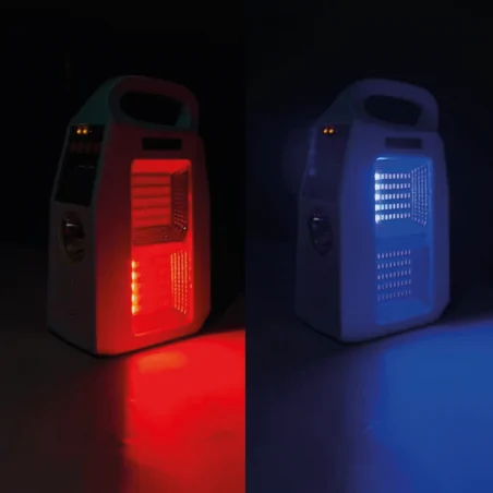 Lampy-solarne - eko0549 solarna lampa kempingowa 5w1 led 5w 6500k kemp eko-light 