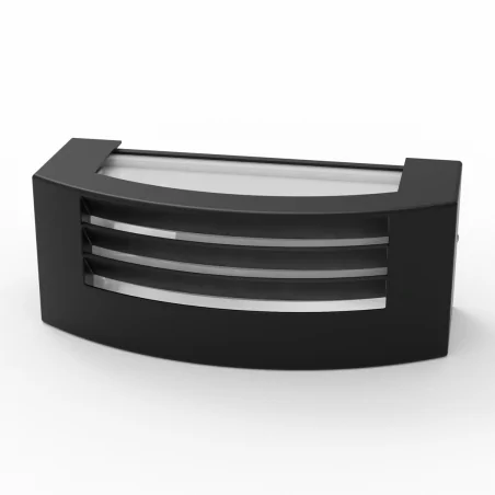 Kinkiety-ogrodowe - eko0736 czarny kinkiet ogrodowy na żarówkę e27 maxim eko-light 