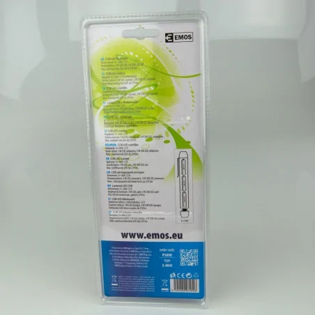 Latarki-warsztatowe - latarka z klipsem i magnesem 3w cob + led 3w led 3×aaa p3890 emos 