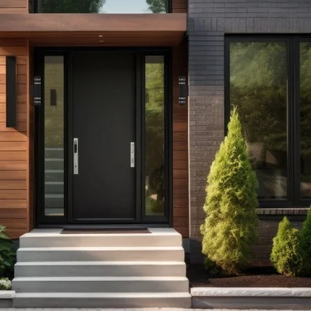 Kinkiety-ogrodowe - eko0734 kinkiet elewacyjny czarny 2xgu10 góra-dół vini eko-light 