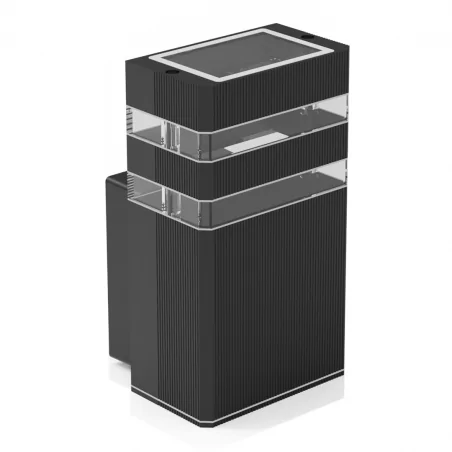 Strona-glowna - eko0733 czarny kinkiet zewnętrzny na żarówkę gu10 ip54 vini eko-light 