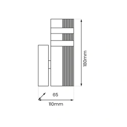 Strona-glowna - eko0733 czarny kinkiet zewnętrzny na żarówkę gu10 ip54 vini eko-light 