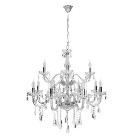 Lampy-sufitowe - lampa sufitowa wisząca z kryształkami 12xe14 cristallo 30-30375 candellux 