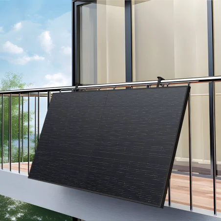 Lampy-solarne - ek0888 uchwyt balkonowy panel fotowoltaiczny eko-light 