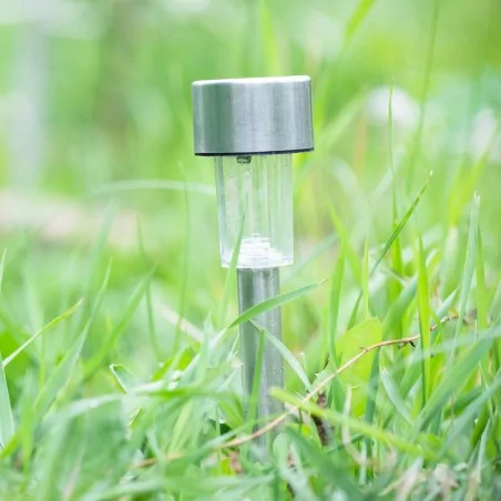 Strona-glowna - eko0594 wbijana lampka ogrodowa solarna inox 4,5x4,5x29,5 patyk eko-light 