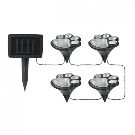 Swiecace-kule-i-girlandy - lampa solarna girlanda ogrodowa wbijana psie łapki zimne światło 3645 lvt 