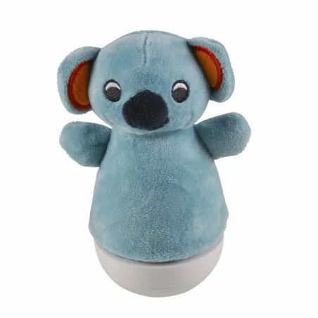 Oswietlenie-do-pokoju-dzieciecego - dziecięca lampka nocna miś koala kołysanka rgb na baterie 326782 polux-goldlux 