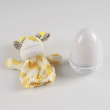 Oswietlenie-do-pokoju-dzieciecego - lampka nocna dla dzieci w kształcie żyrafy światło rgb 326744 polux-goldlux 