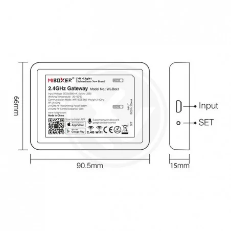 Urzadzenia-zdalnie-sterowane - wl-box1 mostek wifi dc 5v lvt 
