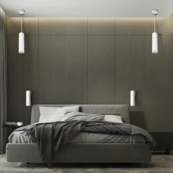 Lampy-sufitowe - wisząca lampa sufitowa gu10 w kolorze białym paris 325624 polux-goldlux 
