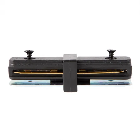 Oswietlenie-szynowe - łącznik prosty czarny 1-obwodowy ml0708 track eko-light 