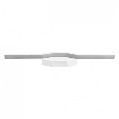 Kinkiety-do-salonu - biały kinkiet led 10w z neutralnym światłem 4000k 50cm mila 4168 lvt 