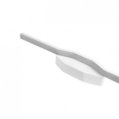 Kinkiety-do-salonu - biały kinkiet led 10w z neutralnym światłem 4000k 50cm mila 4168 lvt 