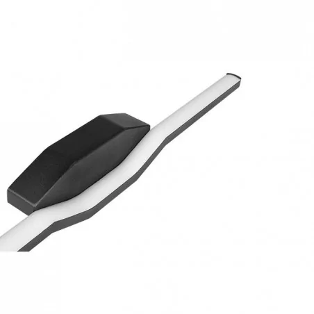 Kinkiety-do-salonu - kinkiet led w kolorze czarnym o mocy 10w neutralny 4000k 50cm mila 5794 lvt 