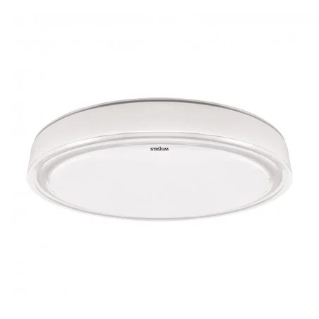 Plafony - 04405 okrągła plafoniera na 3 żarówki e27 biała o średnicy 40cm salma c ideus-struhm 