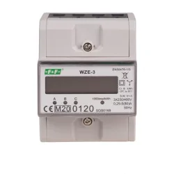 Liczniki-trojfazowe - wze-3 3f trójfazowy licznik zużycia energii lcd 80a f&f 