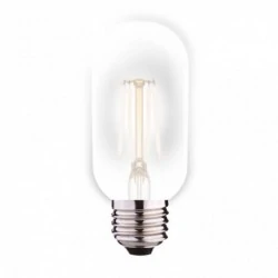 Gwint-trzonek-e27 - edt010nw żarówka ozdobna filament led neutralna t40 tubka e27 4w 450lm 4000k inq 