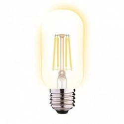 Gwint-trzonek-e27 - edt010ww ozdobna żarówka filament led  t40 tubka e27 4w 450lm 3000k inq 