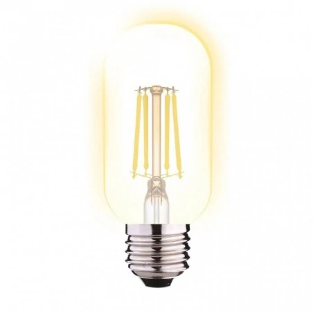 Gwint-trzonek-e27 - edt010ww ozdobna żarówka filament led  t40 tubka e27 4w 450lm 3000k inq 
