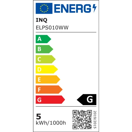Gwint-trzonek-e27 - elps010ww żarówka 5w led z czujnikiem zmierzchu 3000k 380lm g45 inq 