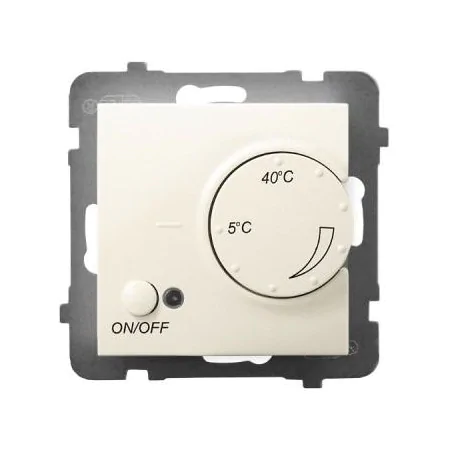 Regulatory-temperatury - regulator temperatury z czujnikiem podpodłogowym ecru rtp-1u/m/27 aria ospel 