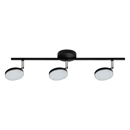 Lampy-sufitowe - oprawa scienno-sufitowa led czarna capri 10223c 3*5w polux 