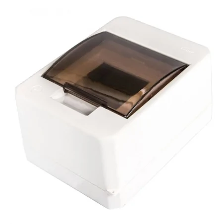 Skrzynki-elektryczne - skrzynka rozdzielcza natynkowa biała 4 modułowa s-4k plastrol 