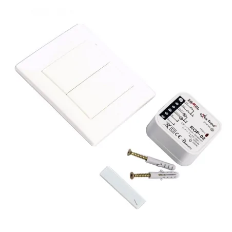 Piloty-i-nadajniki - zestaw sterowania bezprzewodowego oświetleniem rzb-04 zamel exta free 2-kanałowy (rnk-04+rop-02) 