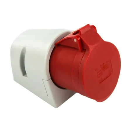 Gniazda-silowe - pięciobiegunowe gniazdo izolowane 32a 5p  pce  125-6 