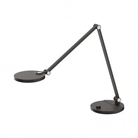 Lampki-biurkowe - bl020e lampka led ester kreślarska czarna zmienna barwa 7w nilsen 