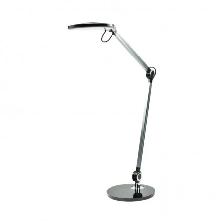 Lampki-biurkowe - bl025e czarna lampka biurkowa led z ładowarką zmienna barwa światła max wireless nilsen 