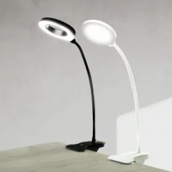 Lampki-biurkowe - ma026e lampka led 4,6w z klipsem zmienna barwa światła sam nilsen 
