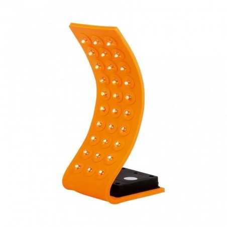 Latarki-led - se001 latarka led pomarańczowa 180lm bateryjna flex flash light nilsen 