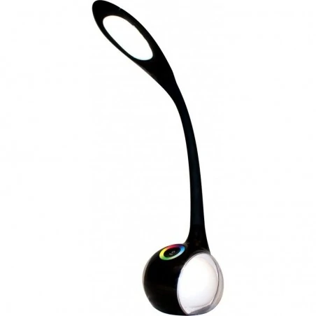 Lampki-biurkowe - us004e lampka biurkowa led 7w 4000k czarna magic nilsen 