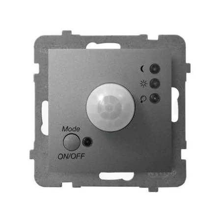 Elektroniczne-czujniki-ruchu - elektroniczny czujnik ruchu szary mat łp-16u/m/70 aria ospel 
