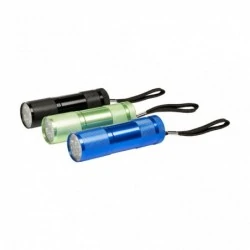 Latarki-led - nc0023 zielona latarka led mini blue 2w 40lm nilsen camp 