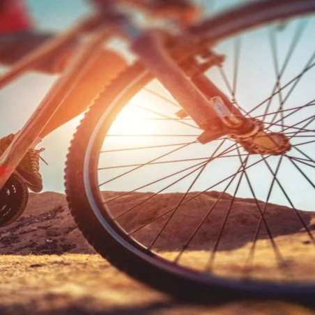 Latarki-led - nc0054 latarka do roweru led bike 054 black 1w 80lm nilsen camp 