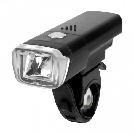 Latarki-led - nc0054 latarka do roweru led bike 054 black 1w 80lm nilsen camp 