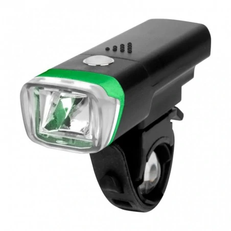 Latarki-led - nc0055 rowerowa latarka led bike 055 green 1w 80lm nilsen camp 