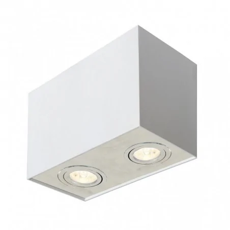 Strona-glowna - oprawa ozzo n/t fabio 2w/ch kwadrat podwójny ruchomy biały/chrom 