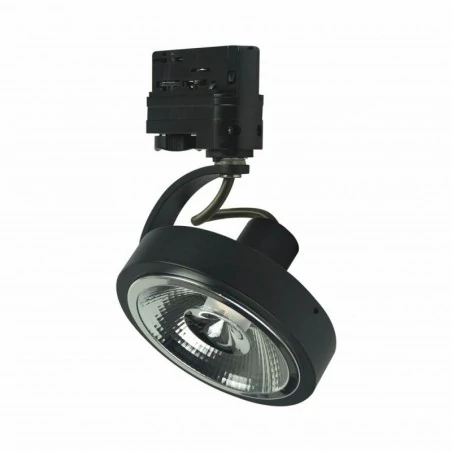 Oswietlenie-szynowe - czarna lampa - reflektor na szynę ar111 gu10 karin3734 ozzo 