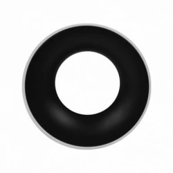 Oprawy-sufitowe - oczko sufitowe czarne/białe gu10 podtynkowe klara-111-bl/wh ozzo 