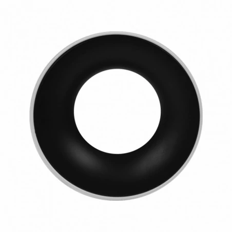 Oprawy-sufitowe - oczko sufitowe czarne/białe gu10 podtynkowe klara-111-bl/wh ozzo 