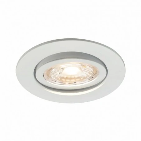 Oprawy-sufitowe-ruchome - oprawa oczko sufitowe białe ruchome gu10 ozzo olaf-211-wh 