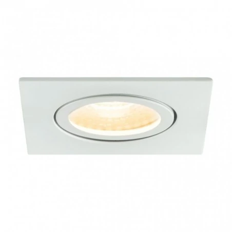Oprawy-sufitowe - oprawa sufitowa podtynkowa biała du10 35w ozzo olaf-221-wh ozzo 