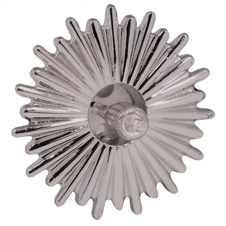 Oprawy-sufitowe-stale - ozdobna oprawa sufitowa matowy chrom 12v g4 hl768 ideus 