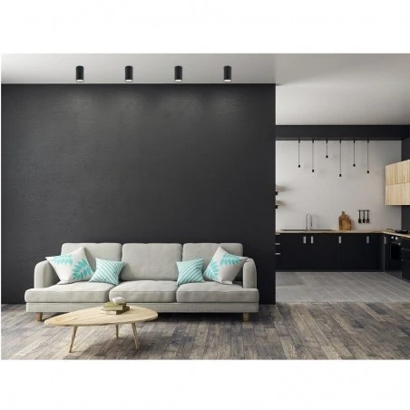 Oprawy-sufitowe - oprawa sufitowa natynkowa tuba biała gu10 35w ozzo n/t rob1-wh 