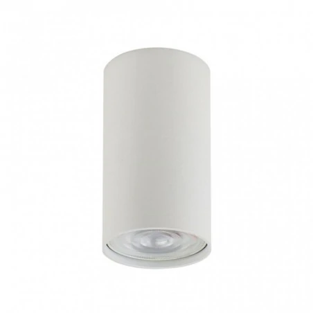 Oprawy-sufitowe - oprawa sufitowa natynkowa tuba biała gu10 35w ozzo n/t rob1-wh 